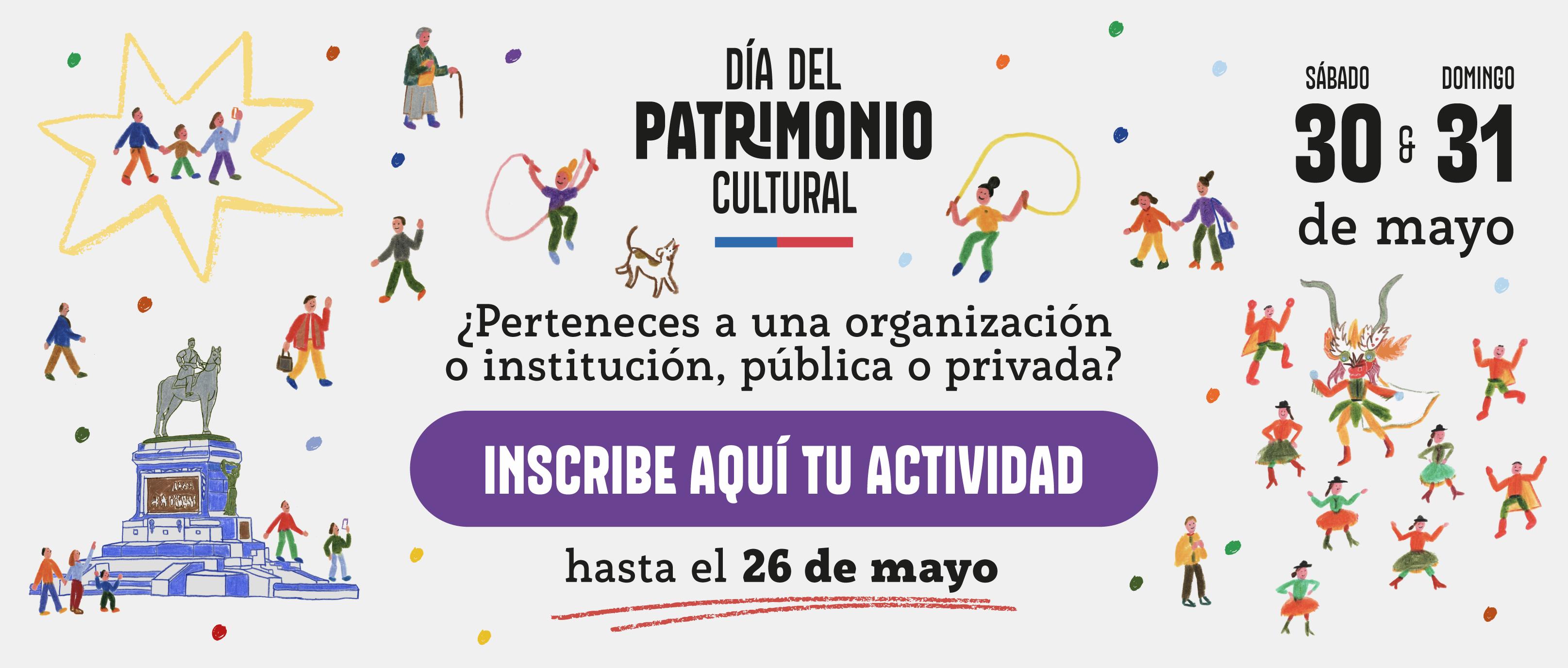 Día del Patrimonios 2026, se realizará el 30 y 31 de mayo