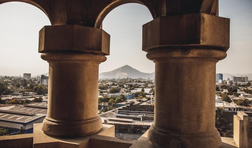 Vista en las alturas de la Basílica