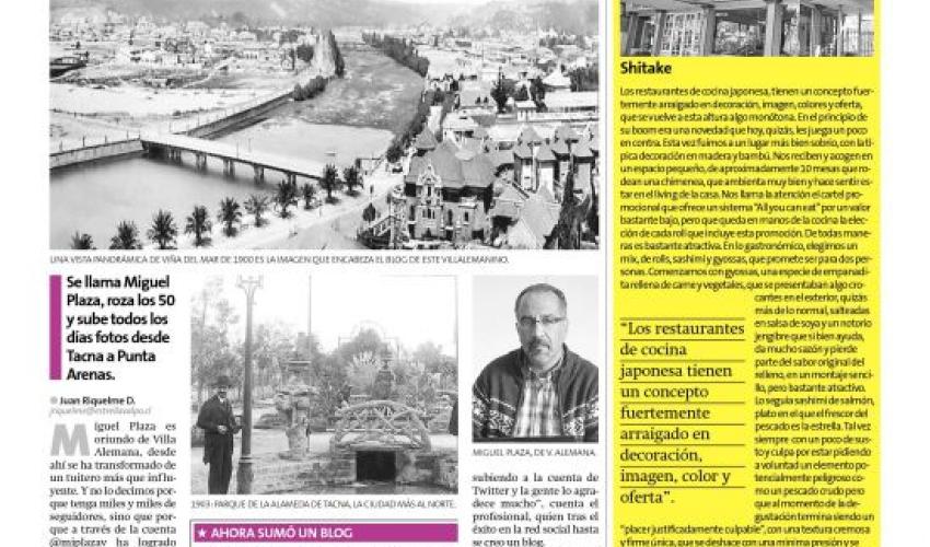 Miguel Plaza Vargas  trabajador social , aficionado a la historia y fotografía de Chile del 1900