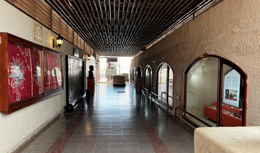 interior del museo