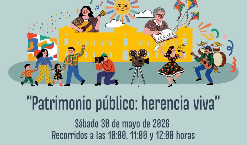 Recorridos patrimoniales Casa Central U de Chile. 