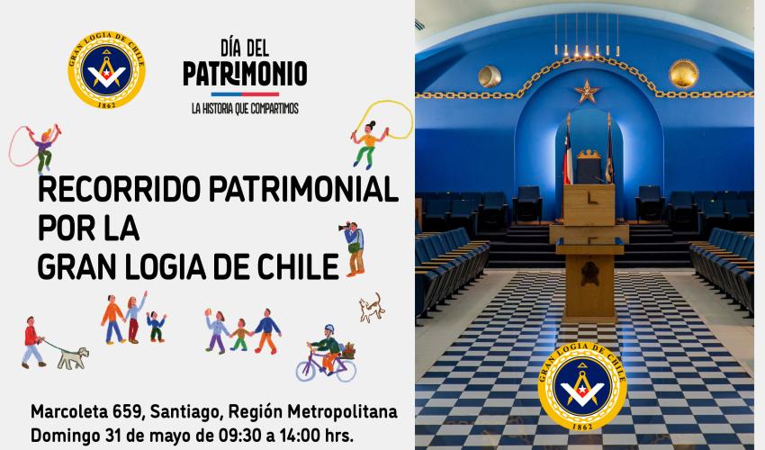Recorrido Patrimonial por la Gran Logia de Chile