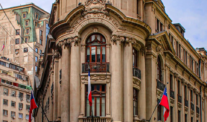 Edificio de la Bolsa de Santiago