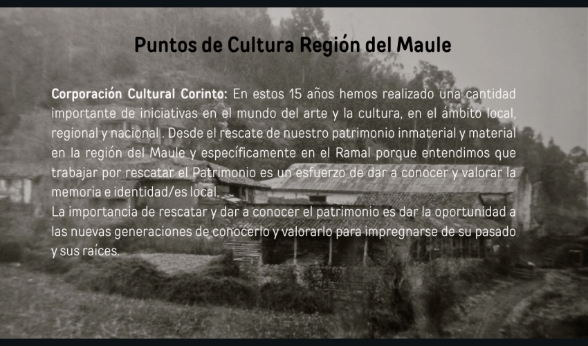 Nos encontramos siempre a compartir relatos y saberes acompañados de un mate y churrascas