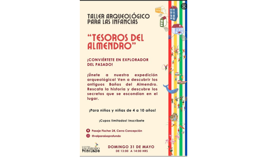 Cada participante utiliza un “kit de arqueología” para descubrir y limpiar delicadamente réplicas de objetos históricos (monedas, cerámicas, llaves) 