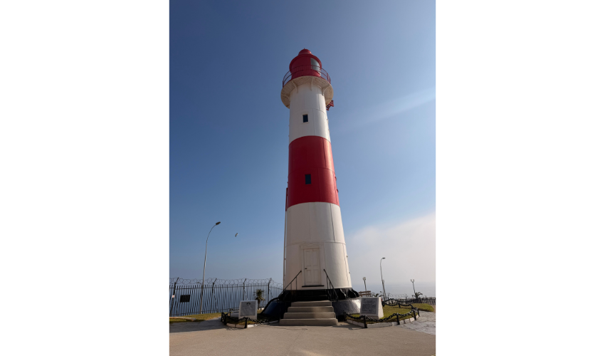 Faro Punta Ángeles de 1906.