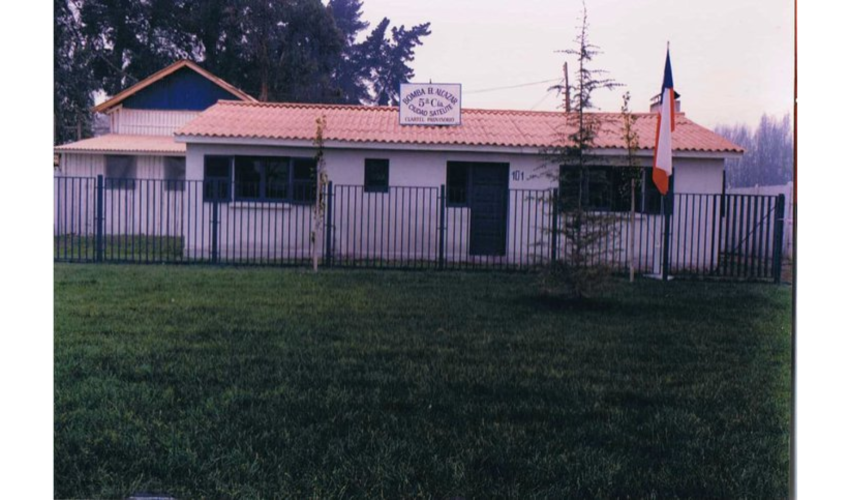 Cuartel de la Quinta Compañía a comienzo de los 90's