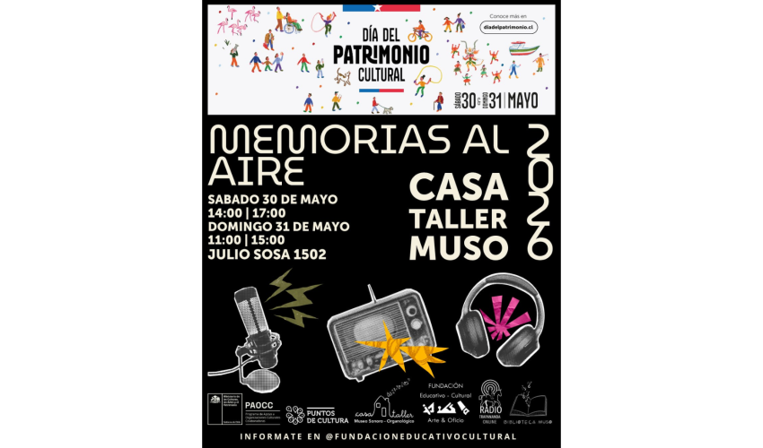 Afiche MEMORIAS AL AIRE