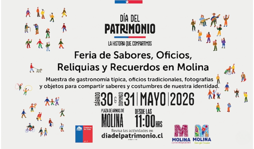 Banner Feria de Sabores y Oficios Patrimoniales en Molina