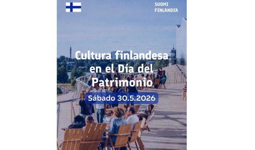 Cultura finlandesa en el Día de los Patrimonios - sábado 30 de mayo