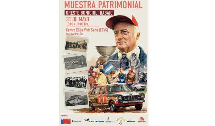 En el marco de la Muestra Patrimonial, que estará abierta solo el día domingo de 10:00 a 18:00 horas, reconoceremos en una ceremonia (12:00 horas), a 25 deportistas, dirigentes etc.