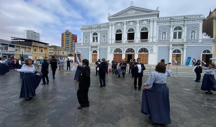 Escuela de Cachimbo Méndez Albarracín del pueblo de Tarapacá