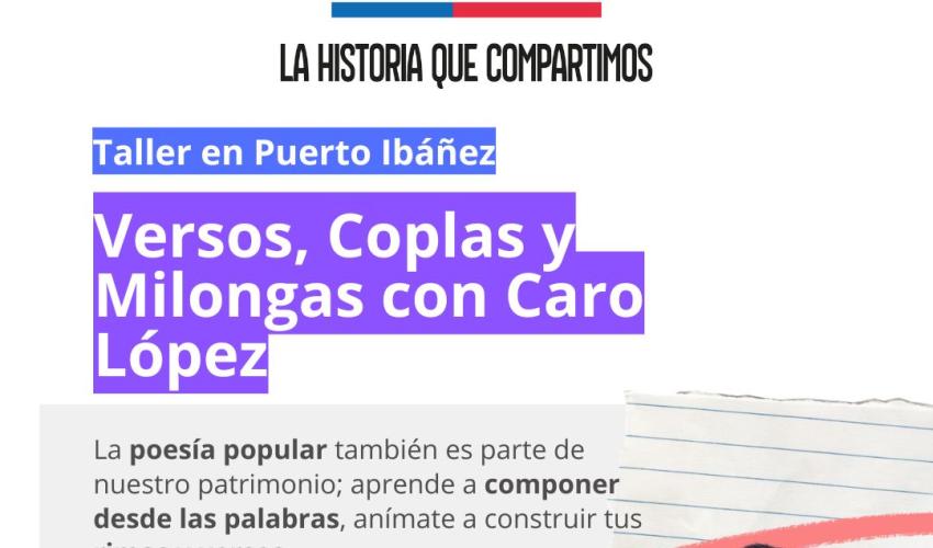 Taller de Poesía Popular con la cantora Caro López