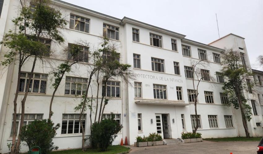 Edificio casa central Protectora de la Infancia, Campus Las Nieves, Puente Alto