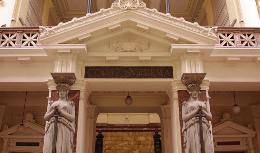 Cariátides Palacio de Tribunales de Justicia 