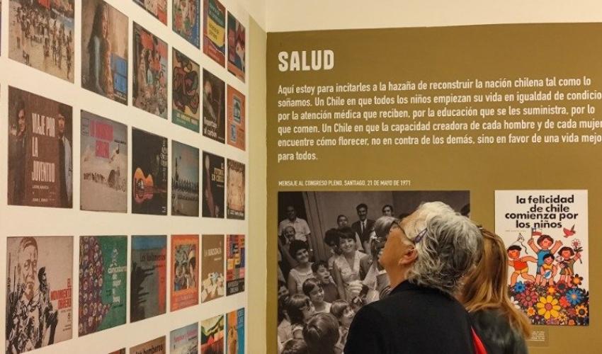 Fotografía de la exposición "Utopías Posibles"