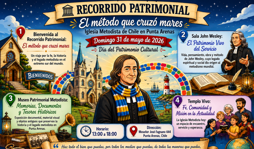 Recorrido Patrimonial: Iglesia Metodista de Chile en Punta Arenas