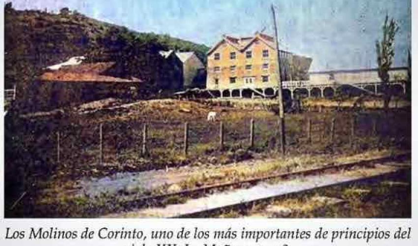 Foto de archivo molino Corinto