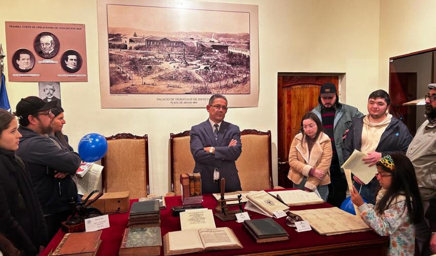Visita al Centro Patriomonial de la Corte de Apelaciones de Concepción
