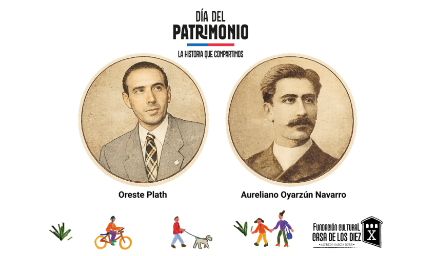 Aureliano Oyarzún Navarro  Oreste Plath  pioneros del folclor chileno